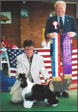 BRADLEY
Best Minor Puppy in Show
Victorian Specialty Show 2002