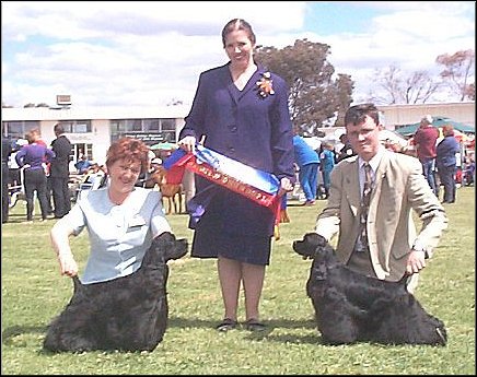 Hogan & Whoopi
Best and Runner Up in Group
Echuca 2002